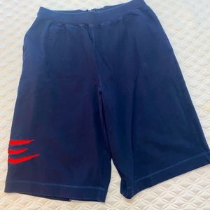Men’s Nautica workout shorts, size large, 100% cotton, blue. New no tags.